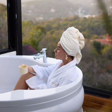 Veganboost Hair Towel Smokey Taupe