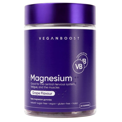 Veganboost Magnesium Gummies - 60pcs