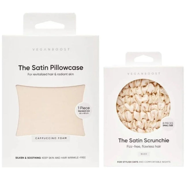 Veganboost Satin Sleepy Set - Nude