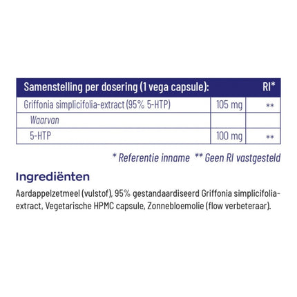 Vitakruid 5-HTP 100mg - 60pcs