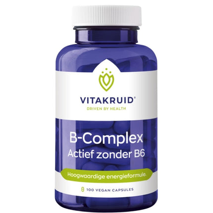 Vitakruid B-Complex Actief zonder B6 - 90pcs