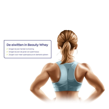 Vitakruid Beauty Whey Vanille Concentrate - 675gr