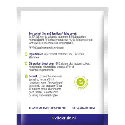 Vitakruid Symflora® Baby Probiotica - 30pcs