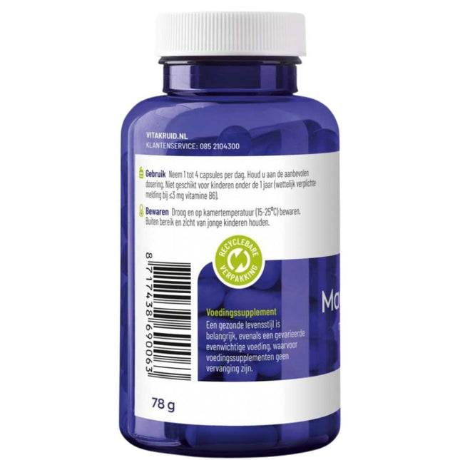 Vitakruid Vegan Magnesium Tauraat met P-5-P®