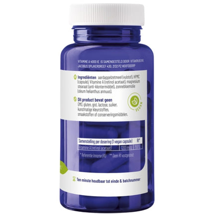 Vitakruid Vitamine A 4.000 IE - 90pcs