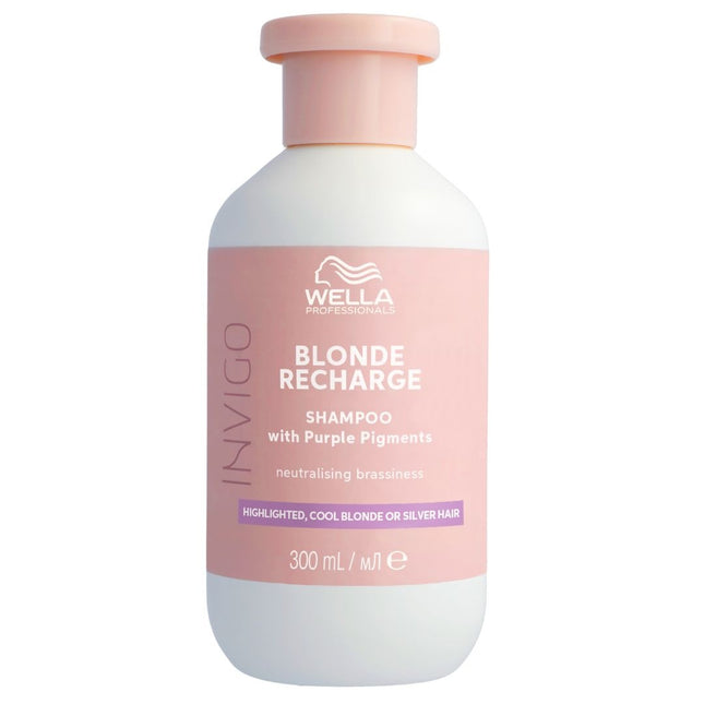 Wella Invigo Color Recharge Blonde Shampoo - Cool