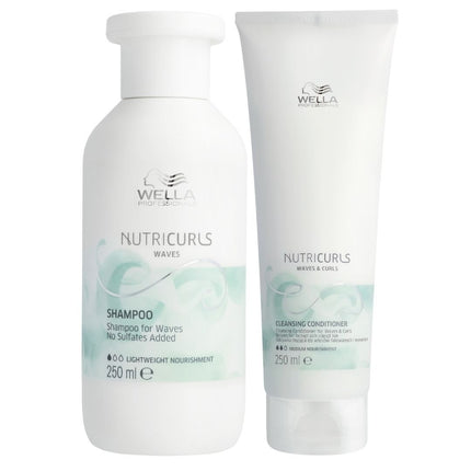 Wella Nutri Curls Duo Set Waves - 2x250ml
