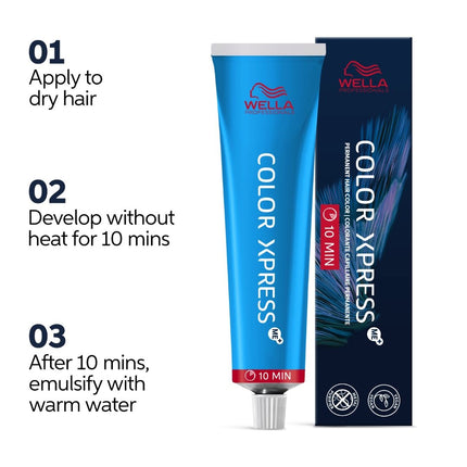 Wella Permanent 10min Xpress Color - 60ml