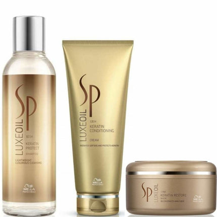 Wella SP LuxeOil Keratin de Luxe Set - 200 + 200 + 150ml