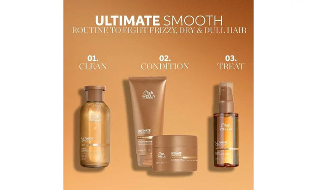 Wella Ultimate Smooth Trio Set - 250+200+30ml