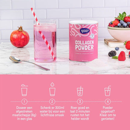 Yummygums Collagen Powder Lemonade  - 240gr