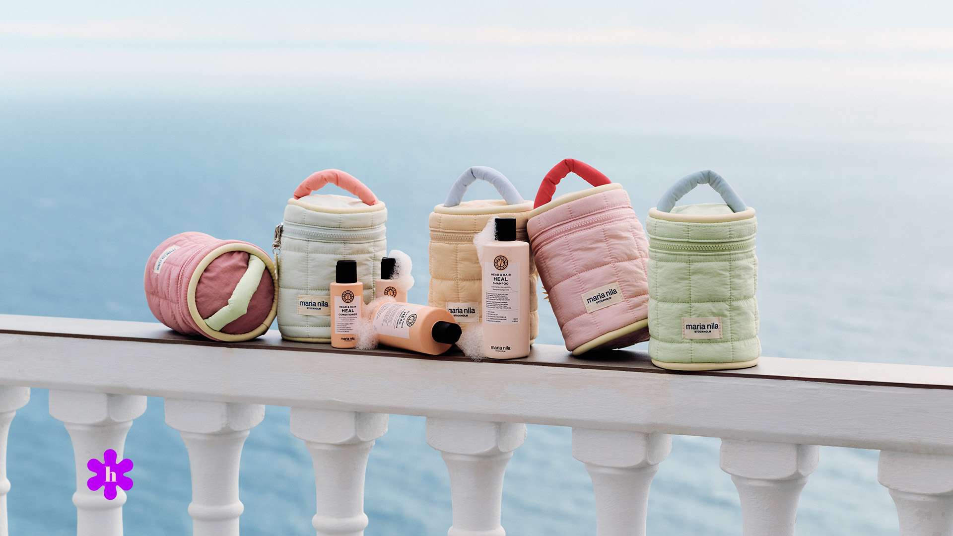 Ontdek de nieuwe Maria Nila Beauty Bags 2026