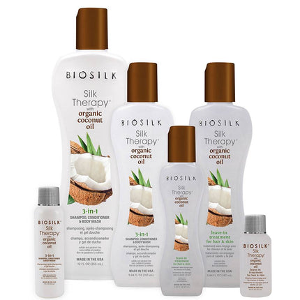 Biosilk-Silk-Therapy-Coconut-Oil-Group