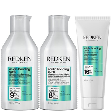 Redken Acidic Bonding Curls Luxe Set - 2x300+250ml