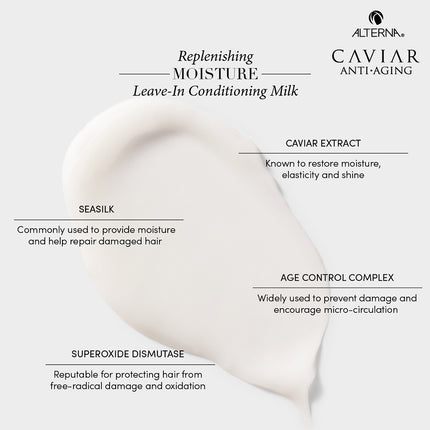 Alterna Caviar Replenishing Moisture Leave-in Conditioning Milk - 147ml