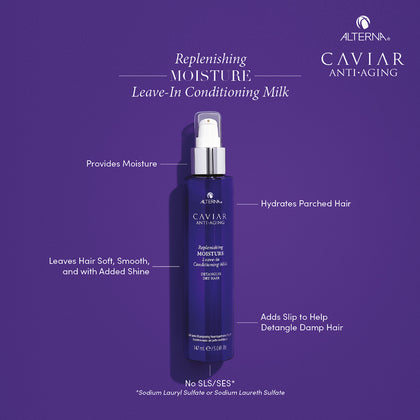 Alterna Caviar Replenishing Moisture Leave-in Conditioning Milk - 147ml