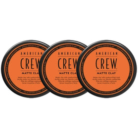 American Crew Matte Clay 3-pack - 3x85g