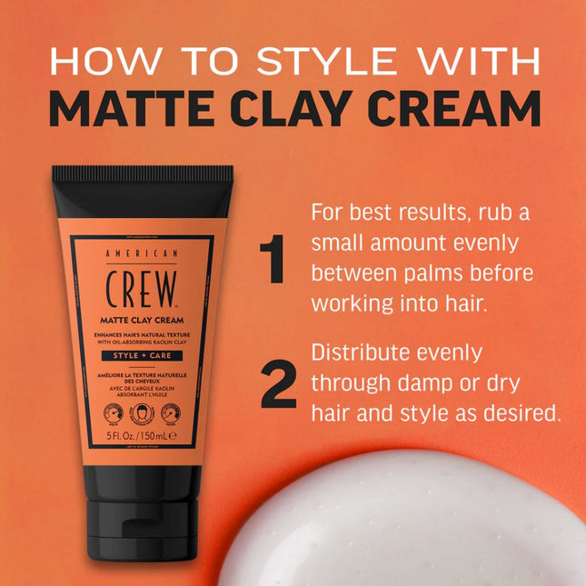 American Crew Matte Clay Cream - 150ml