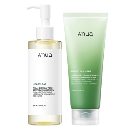 anua Double Cleansing Duo Set - 200ml + 150ml