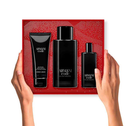 Armani Code Pour Homme Giftset - 125ml+75ml+15ml