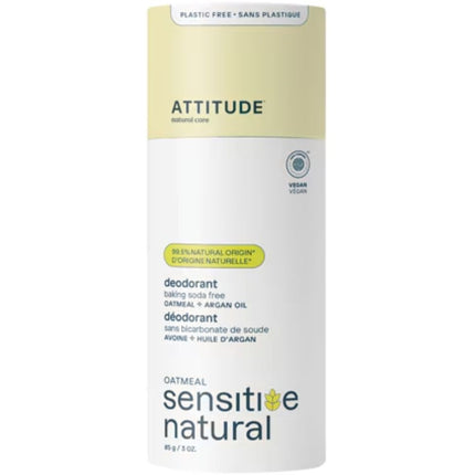 Attitude Argan Oil  Baking Soda Free Deodorant - 85g