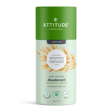 Attitude Avocado Oil  Baking Soda Free Deodorant - 85g