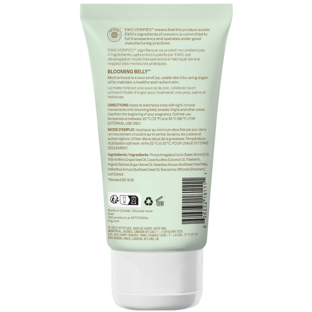 Attitude Blooming Belly Natural Stretch Oil - 150ml