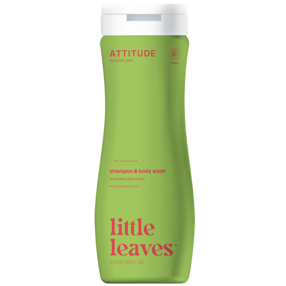 Attitude Little Leaves 2in1 Watermelon Cocos Shampoo  - 475ml