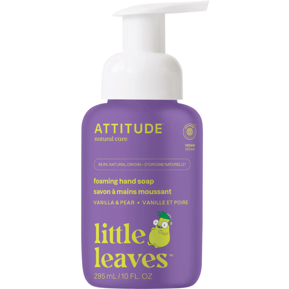 Attitude Little Leaves Schuimende Vanille Peer Handzeep - 295ml