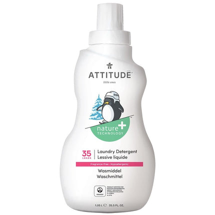 Attitude Little Ones Baby Vloeibaar Wasmiddel  Parfumvrij - 1050ml