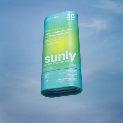 Attitude Mineral Sunscreen SPF30 Unscented - 60gr.