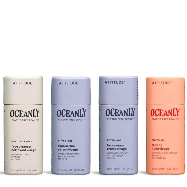 Attitude Oceanly Phyto Age Anti-Aging Skin Routine - 4x8.5gr.