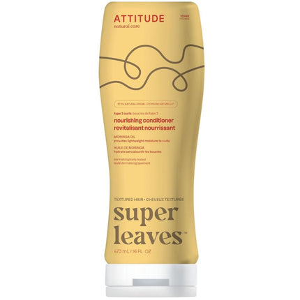Attitude Super Leaves Conditioner Curl Nourishing Type 3 - 473ml