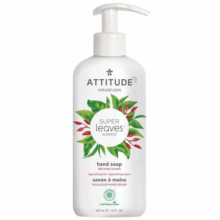 Attitude Super Leaves Hand Soap Red Vine - 473ml