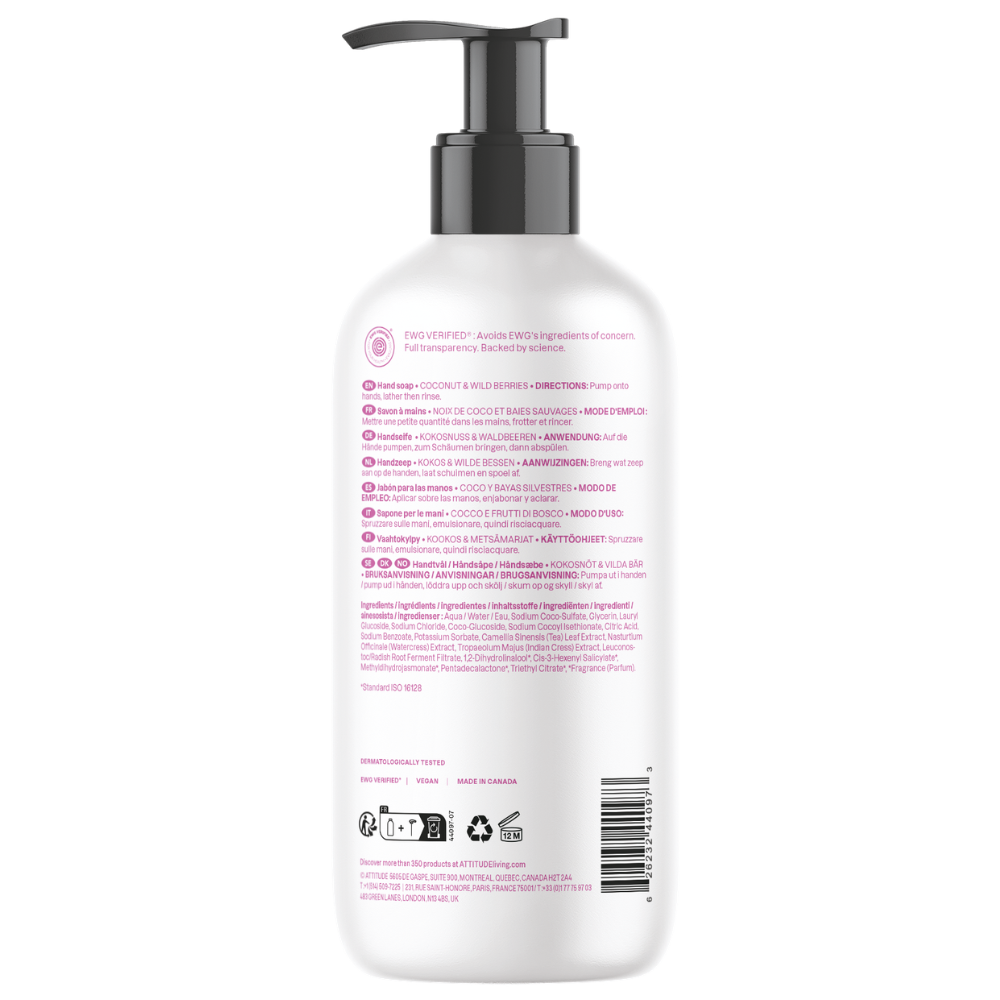 Attitude Super Leaves Hand Soap White Tea - 473ml