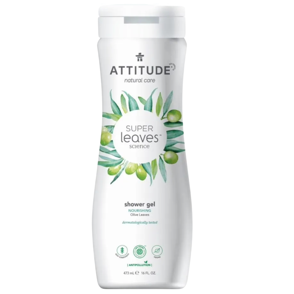 Attitude Super Leaves Shower Gel Soothing Pear & Amber - 473ml
