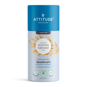 Attitude Unscented Baking Soda Free Deodorant - 85gr