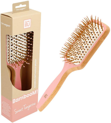 Bamboom Detangler Sweet Tangerine Paddle Brush