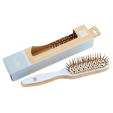 Bamboom Detangler True Blue Hairbrush - Slim