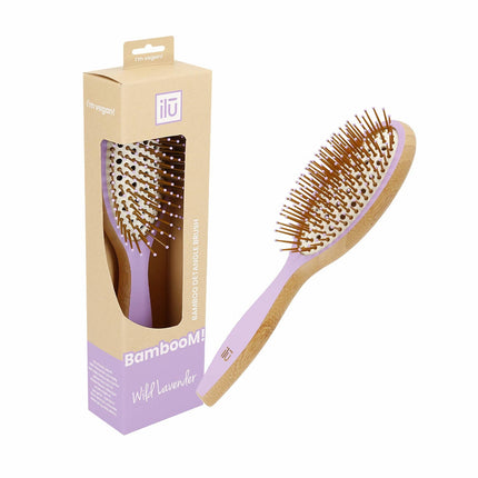 Bamboom Detangler Wild Lavender Hairbrush - Medium