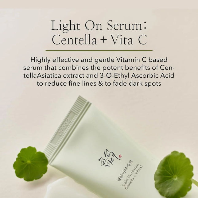 Beauty of Joseon Light On Serum Centella + Vita C - 30 ml