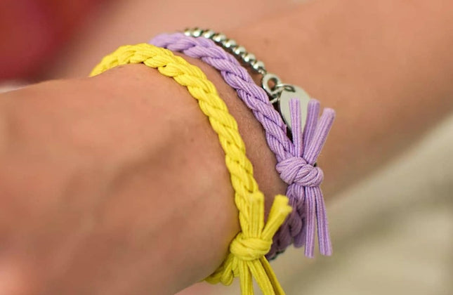 Bellody Haargummie Elastiek - Bora Bora Paars