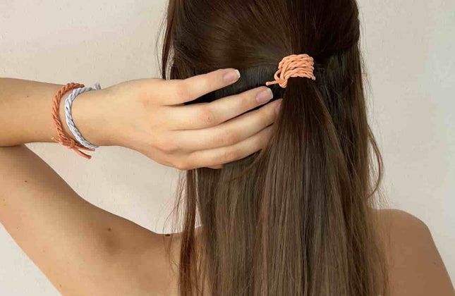Bellody Haargummie Elastiek - Ibiza Oranje
