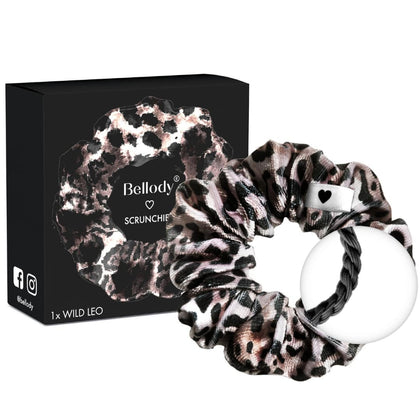 Bellody Scrunchie Haargummie - Luipaardprint