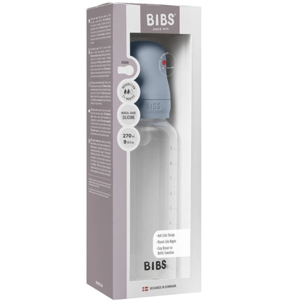 BIBS Baby Bottle Complete Set Siliconen Medium Flow  - 270ml