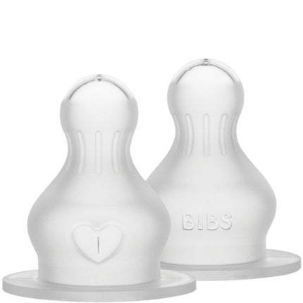BIBS Bottle Speen Siliconen - 2pcs