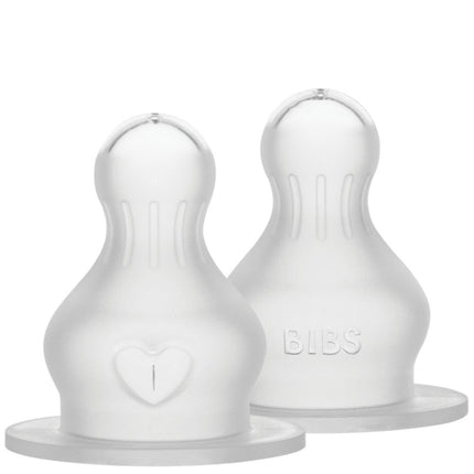 BIBS Bottle Speen Siliconen - 2pcs