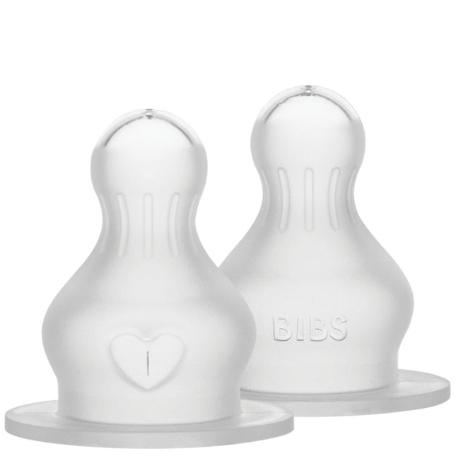 BIBS Bottle Speen Siliconen - 2pcs