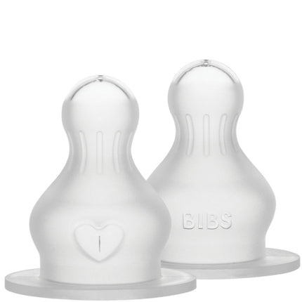BIBS Bottle Speen Siliconen - 2pcs