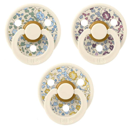 BIBS Liberty Colour Try-It Collection Eloise Ivory Spenen